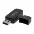 Bluetooth Audio Receiver Earldom ET-M22 з Bluetooth 5.0, вбудованим мікрофоном, живленням від USB та 3.5mm mini-jack підключенням