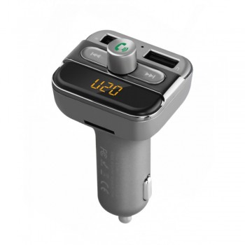 Fm Modulator MP3 Car Charger 3.1A Earldom ET-M11 з Bluetooth 5.1, підтримка MP3/WMA/WAV, 2 USB, дисплей, гучний зв'язок