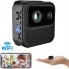 Міні-камера R9 4K Wi-Fi з нічним баченням для мобільного телефону, 2МП, кутом огляду 160°, вбудований мікрофон, хмарне сховище, для indoor використання.