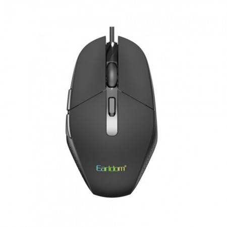 Комп'ютерна мишка Earldom ET-KM13, провідна, 1600 DPI, чорна