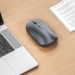 Безпровідна комп'ютерна миша WiWU WM104, срібляста, 2.4G і Bluetooth, оптична роздільна здатність 800/1200/1600 dpi