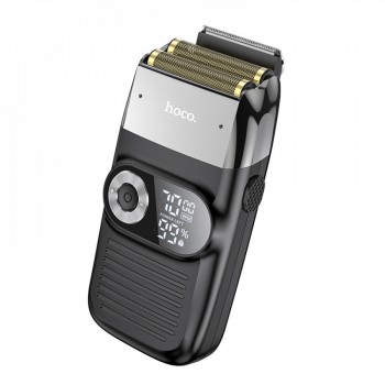 Машинка для стрижки волос Hoco HP30 Black з нержавіючої сталі, 1400 мАг, 3 режими швидкості, LED-дисплей, аксесуари в комплекті