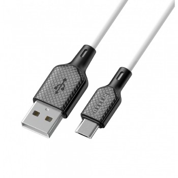 Кабель Micro USB Earldom EC-154M, 2.1A, 1м, білий