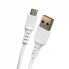 Кабель для зарядки Micro USB Veron TM03, 2.4A, 1м, силіконова оболонка, 480 Мбіт/с