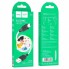 Кабель Micro USB Hoco X90 Cool, 2.4A, 1м, чорний