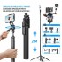 Штатив-селфи-палка C05 Monopod Tripod, 2 м, металлический, сбалансированная и стабильная съемка