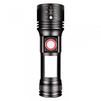 Ручний акумуляторний ліхтар SY-2111 з USB-C, ZOOM і магнітом