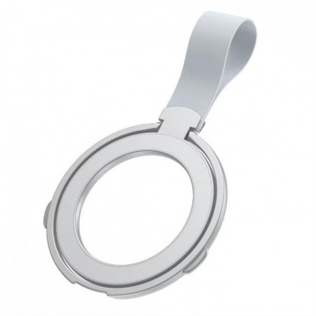Підставка для телефону no brand Ring With Magsafe біла, магнітна, з кільцем
