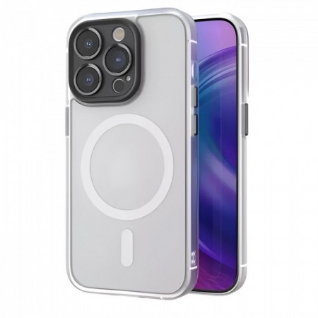 Захисний чохол для iPhone 15 Rock Guard Anti-drop Series TPU з MagSafe, білий