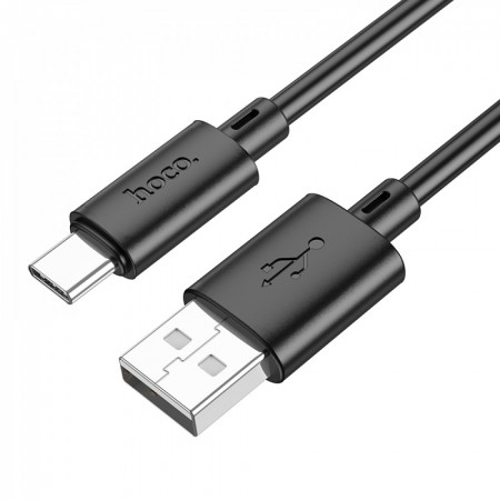 Кабель USB-C Hoco X88, 2.4A, 1м, чорний