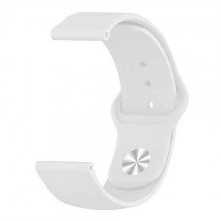Універсальний ремінець Sport Band для AmazFit BIP/GTS/GTR, білий, 20 мм