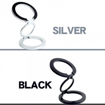 Подставка для телефона no brand Ring With Magsafe Handcuff фиолетовая, магнитная