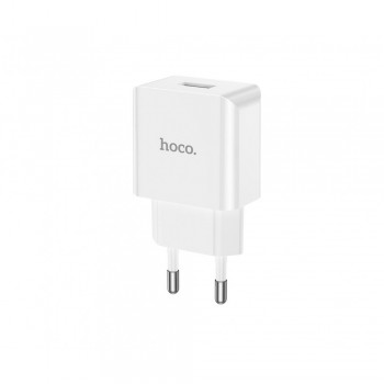 Зарядний пристрій для дому Hoco C106A, 2.1A, QC3.0, білий