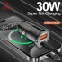 Автомобильное зарядное устройство Earldom ES-CC46 2.4A 1USB 1Type-C QC3.0