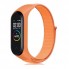 Ремешок Nylon Xiaomi Mi Band 5 6 7 Orange