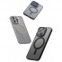 Захисний чохол для iPhone 15 Rock Guard Foldable Series TPU з MagSafe, титан сірий
