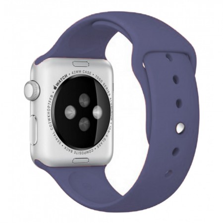 Спортивний ремінець для Apple Watch 42/44/45/49 мм, колір Lavander Gray