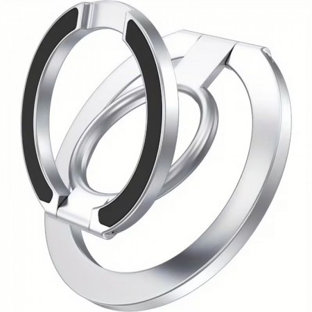 Тримач для телефону no brand Ring With Magsafe Handcuff білий, магнітний, кільце