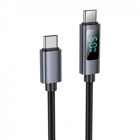 Кабель USB-C to C Hoco X112, 60W, 1м