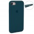 Захисний чохол для iPhone 7/8/SE 2020  Silicone Case, синій
