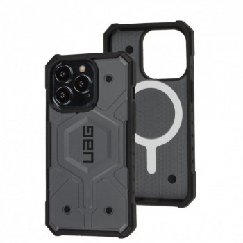 Захисний чохол UAG Adventure Magnetic для iPhone 16 Pro Max, сірий, ударостійкий, вологозахисний, магнітний