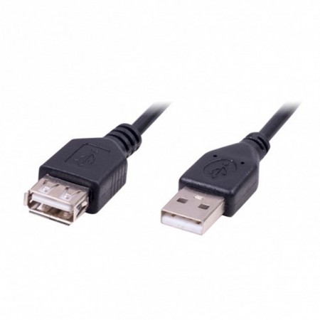Удлинитель USB no brand 5 метров черный