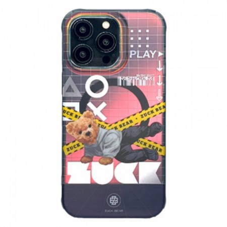 Защитный чехол для iPhone 15 Pro Max Polo New York Never Sleeps TPU Case, черный, стильный дизайн