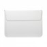 Чехол-конверт no brand PU Sleeve Case для MacBook 15'' белый, искусственная кожа