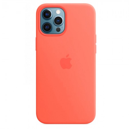 Силиконовый чехол Full Size для iPhone 13 Pro 6.1'' ярко-розовый, матовый