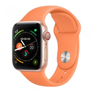 Ремешок Sport Band для Apple Watch 42/44/45/49 мм, Papaya, силиконовый, водоотталкивающий