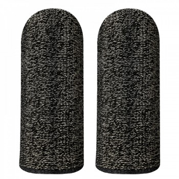 Ігрові напальчники Hoco GM4 Phantom, чорні та срібні, надпровідне волокно