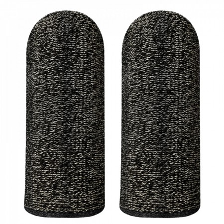 Ігрові напальчники Hoco GM4 Phantom, чорні та срібні, надпровідне волокно