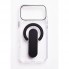 Чехол no brand Hang Case MagSafe для iPhone 16 Pro Max прозрачный с черной подставкой