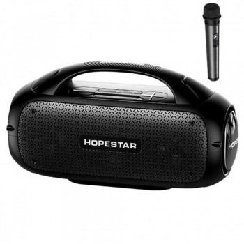 Портативна колонка Hopestar A50, 80W, Bluetooth 5.1, IPX6, сіро-чорна