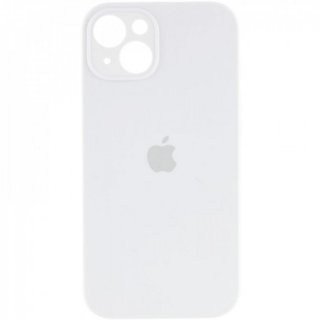 Захисний чохол для iPhone 13  Silicone Case, білий, із захистом камери