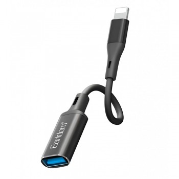 Перехідник OTG Earldom ET-OT81 на Lightning (8 Pin), підтримка передачі даних і зарядки