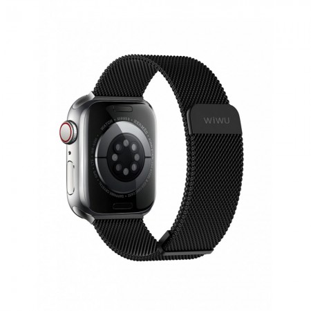 Ремінець для Apple Watch WiWU Wi-WB005, 42/44/45/49 мм, чорний