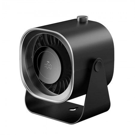 Портативний міні вентилятор Jisulife WT-F87, 100 швидкостей, 5000 мАг, чорний