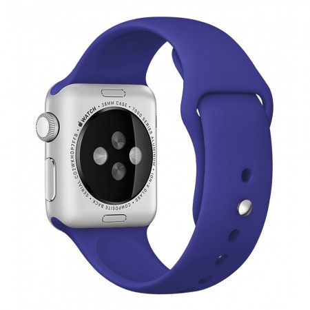 Спортивный ремешок для Apple Watch 38/40/41 мм Ocean Blue, водоотталкивающий, регулируемая длина