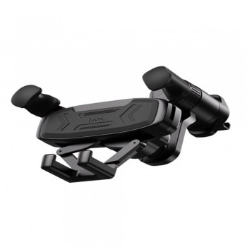 Автотримач на повітрозабірник Hoco H66, розсувний, універсальний, з кріпленням для телефону
