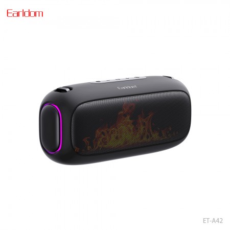 Портативна колонка Earldom ET-A42 Bluetooth, LED-підсвітка, акумулятор