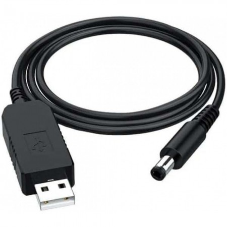 Кабель живлення для роутера USB-DC Davin DS08, перетворювач 5V в 12V