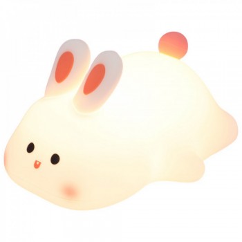 Нічний світильник Big Face K-1153, LED, з сенсорним керуванням, білий Нічний світильник Big Face K-1153, LED, з сенсорним керуванням, білий