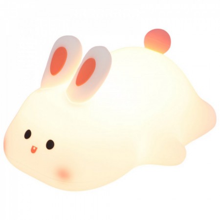 Нічний світильник Big Face K-1153, LED, з сенсорним керуванням, білий