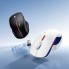 Бездротова миша Hoco GM40 біла, 2.4G+Bluetooth, 7 кнопок, 400 мАг