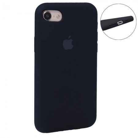Захисний чохол для iPhone 7/8/SE 2020  Silicone Case, синій