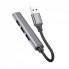 USB хаб Hoco HB26, 4 порти USB 2.0, підтримка Plug and Play, компактний для подорожей