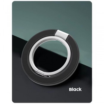 Тримач для телефону no brand Ring With Magsafe металевий чорний