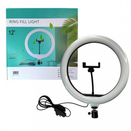 Кольцевая лампа QX300 LED, 30 см