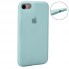 Захисний чохол для iPhone 7/8/SE 2020  Silicone Case, синій